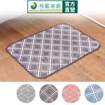 【格藍傢飾】新潮流舒壓吸水防滑地墊 (四色可選) 記憶棉地墊 止滑墊 腳踏墊 廁所浴室地墊 防滑, , large