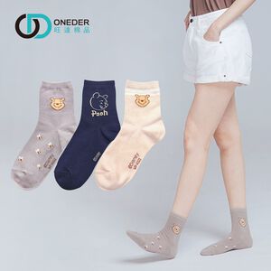 (多款)迪士尼 Disney 小熊維尼中筒襪【旺達棉品】WP-A321
