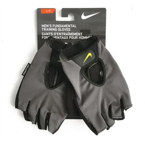 Nike Fundamantal Training Gloves 男 基礎 健力 手套 灰 [NLGB2097LG]