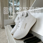 【JONIRO】台灣製 Buzzer 女鞋 百搭小白鞋 運動休閒鞋 白色經典復古款, , large