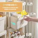【APEX】日系二層抽屜式置物架 簡約白, , large