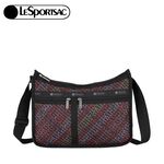 |快速出貨|Lesportsac Deluxe Everyday Bag 奢華斜背包 送禮-霓光字舞, , large