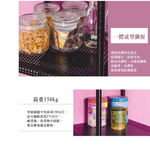 【Y HOUSE】45x45x60cm perforated board two-layer rack perforated board rack iron rack - painted white, , large