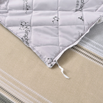 【Betrise】Island shanlan | C Energy Series 100% Austrian Tencel™ Light-quenched Graphene Four-piece Duvet Bedding Set-Double, , large