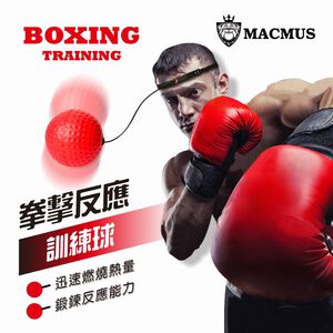 【MACMUS】拳擊訓練反應球｜精準打擊訓練｜反能能力訓練｜超Q彈發泡球(裸包出貨)