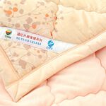 【卓瑩光波】奈米遠紅外線金枝米黃毯被｜5×7呎｜秋冬加厚款, , large