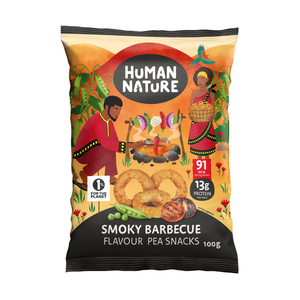 Human Nature Smoky BBQ flavour Pea Rings