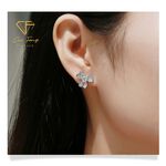 【CF鑽飾】耳環 莫桑鑽《伊甸》30分, , large