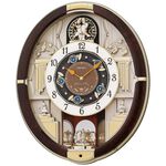 SEIKO精工 古典貴族音樂掛鐘 時鐘 QXM289B, , large