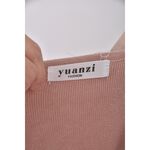 (S) 【依庭私服】yuanzi質感V領粉色洋裝二手衣, , large