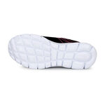 JUMP將門 超輕量慢跑女鞋 女運動鞋 MIT台灣製 透氣 編織 柔軟 耐穿 Q彈 釋壓 抗菌 防臭 耐磨 防滑 黑桃紅, , large