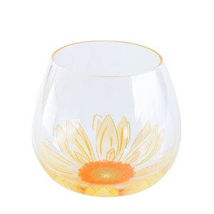 【毓秀堂】東洋佐佐木 搖曳玻璃杯(向日葵),  【毓秀堂】東洋佐佐木 搖曳玻璃杯(向日葵)