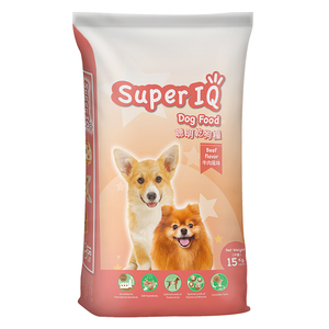 【Super IQ】聰明狗乾糧 15kg - 牛肉口味
