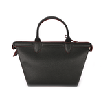 LONGCHAMP 硬殼牛皮水餃二用包/黑色, , large