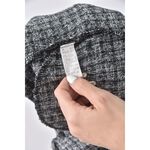 (L) 質感格紋灰色短褲二手衣, , large