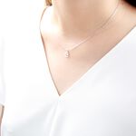 【Angel & Me】Moon and star s925 sterling silver necklace Birthday Day gift, , large