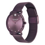 COACH Elliot 經典山茶花米蘭帶女錶 送禮-36mm CO14504211, , large