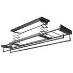 【Orlant歐蘭特】OR-12-VL智能電動曬衣機 語音超薄全框滿板新機款 寶石灰 施工費另計, , large