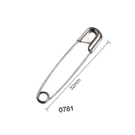 【SDI 手牌】  32mm  1號 別針 OPP袋  70支入 10包 / 組 0781D, , large