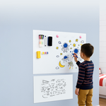 【上手家居】磁性白板貼 40x70cm(白板牆貼/白板牆貼/磁吸板), , large