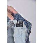 (L) p two jeans高腰丹寧牛仔質感棉質純棉藍色長褲二手衣, , large