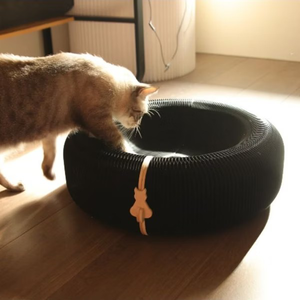 Persimmon | Honeycomb Paper Storage Cat Bed
