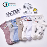 (多款)SNOOPY史奴比長襪 台製棉襪【旺達棉品】SN-A301, , large