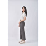 (XS（含）以下) 【里唯私服】pazzo高腰直筒灰色長褲二手衣, , large