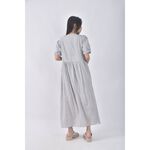 (S) slowand x your mood韓牌質感格紋藍色洋裝二手衣, , large