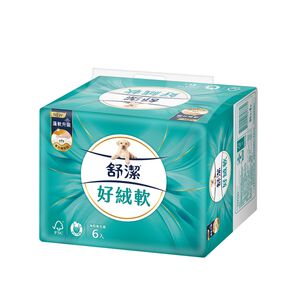 舒潔好絨軟抽取衛生紙FSC90X6