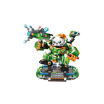  [Brick Republic]ZHEGAO 662011 Panda Mecha – Fubao (Educational Building Blocks), , large