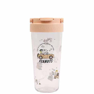 『HOUSUXI．舒希』史努比－Tritan輕透舒吸杯(附彈跳吸管)760ml(A3)