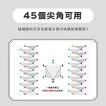 【sun-star】多角形鋸齒橡皮擦  擦布 擦子 塑膠擦 修正 細節擦(日本進口) *黑, , large