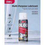【deli tools】DL80 Professional Long-Lasting Anti-Rust Lubricant Multi-Purpose Penetrating Oil / Rust Remover / Cleaner-450ml, , large
