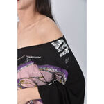 (XL) miss sixty亮片黑色長袖上衣二手衣, , large