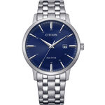 CITIZEN 星辰 光動能簡約手錶 BM7461-85L, , large