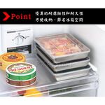 日本Arnest 日本製超便利不鏽鋼保鮮盒附篩網及透明蓋 (超值7件組合 3盤+3蓋+1篩網), , large