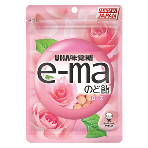 味覺糖 e-ma糖(玫瑰味)50g