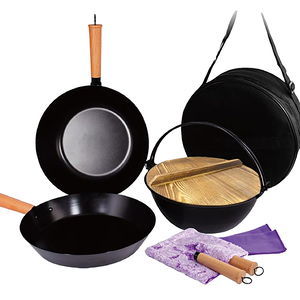 仙德曼露營鍋具組-木蓋湯鍋系列-1組