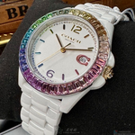 [星晴錶業]COACH手錶,38mm,CH00167白色錶面白錶殼白陶瓷錶帶款, , large