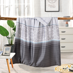 【Betrise】Geometry | 100% pure Tencel cotton quilt/four seasons quilt 5X6.5 feet - exclusive enlarged size, , large