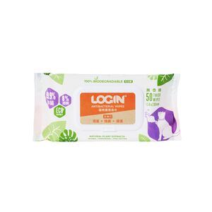 Login Cat Wipes 50 wipes