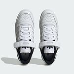 Kixpress-Adidas Forum Low W 女 運動休閒鞋 舒適 穿搭 白 粉紅 [HQ1932], , large