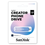 【SanDisk】Creator Phone Drive 128G 旋轉 OTG USB 3.2 蘋果 Type-C 隨身碟, , large