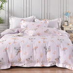 【Betrise】Climbing Koala | C Energy Series 100% Austrian Tencel™ Light-quenched Graphene Four-piece Duvet Bedding Set-Double, , large