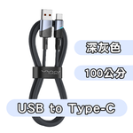 【Vyvylabs】3A Superb Series Fast Charging Cable USB to Type-C(1m)(Black), , large