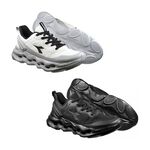 DIADORA迪亞多那 輕量時尚運動鞋 男運動鞋 男鞋 寬楦 透氣 彈性 吸震 緩衝 反彈 足弓支撐 氣墊鞋墊 白灰 黑, , large