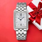 SEIKO 精工 CS 晶鑽長方形女錶 SWR091P1/4N30-00R0S, , large