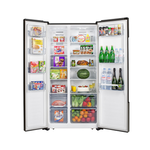 TATUNG 547L Grade 1 Energy Efficiency Inverter Ultra-Slim Side-by-Side Refrigerator TR-S1547VHT, , large