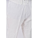 (XL) 高腰寬鬆白色長褲二手衣, , large